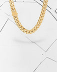 Heavy Cuban Chain - 18k Gold - Bltprf