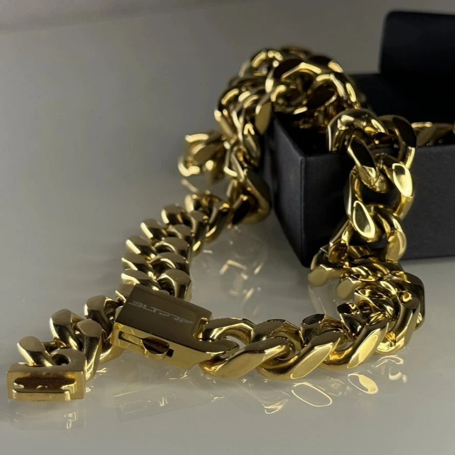 Heavy Cuban Chain - Gold - Bltprf