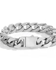 Iced Heavy Cuban Bracelet - Silver - Bltprf