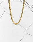 King Chain - 18k Gold - Bltprf