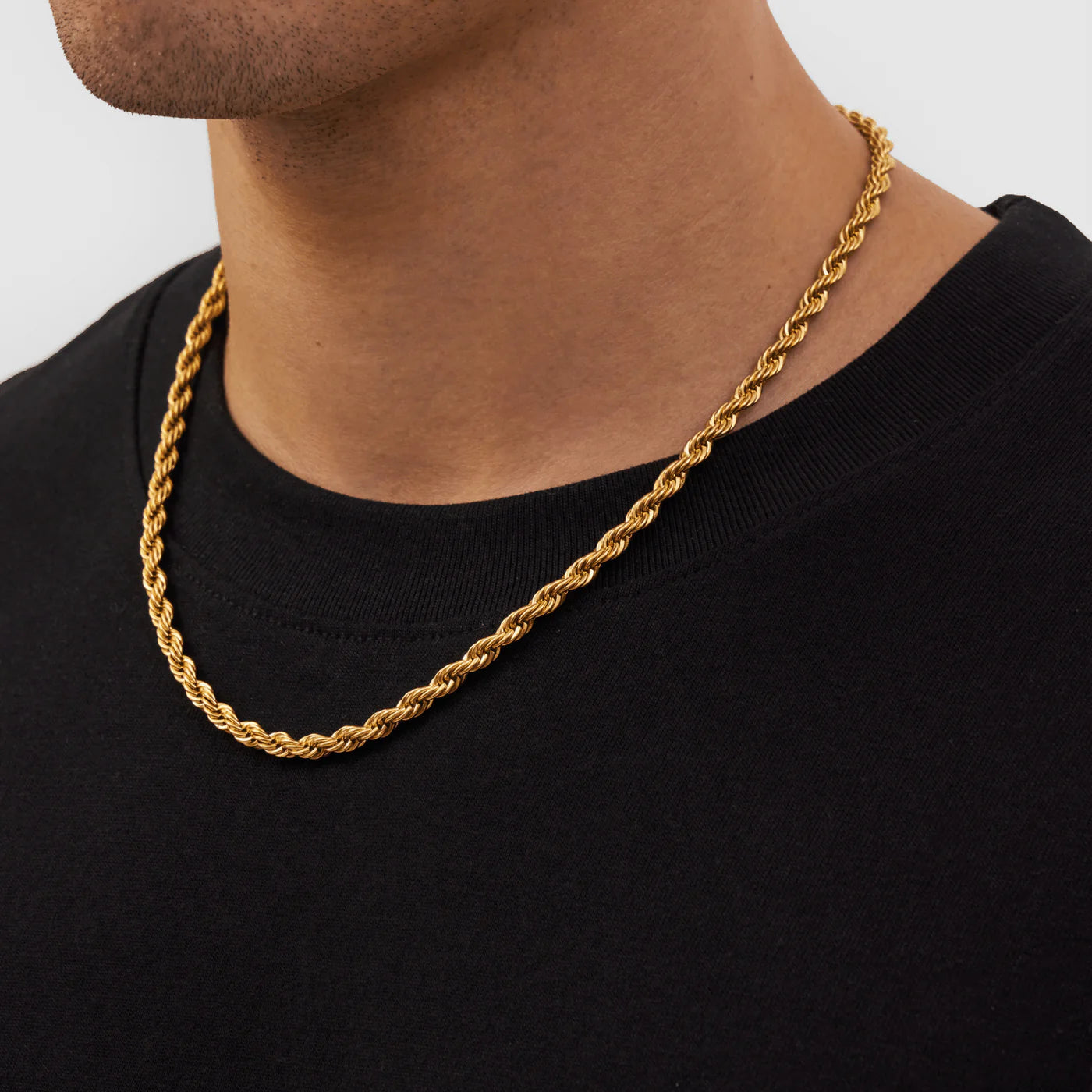 Rope Chain 5mm - Gold