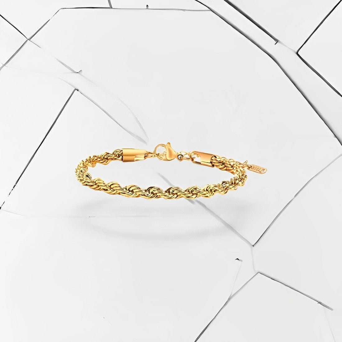 Rope Bracelet - 18k Gold - Bltprf