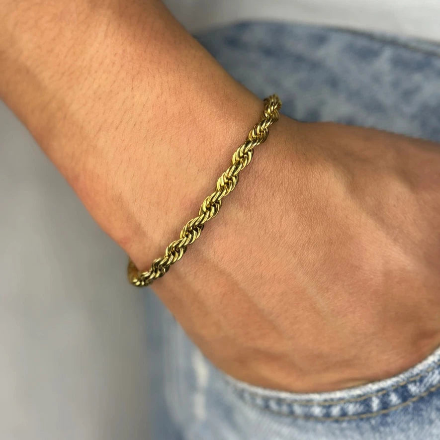 Rope Bracelet - Gold - Bltprf