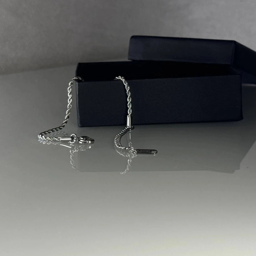 Rope Bracelet - Silver - Bltprf