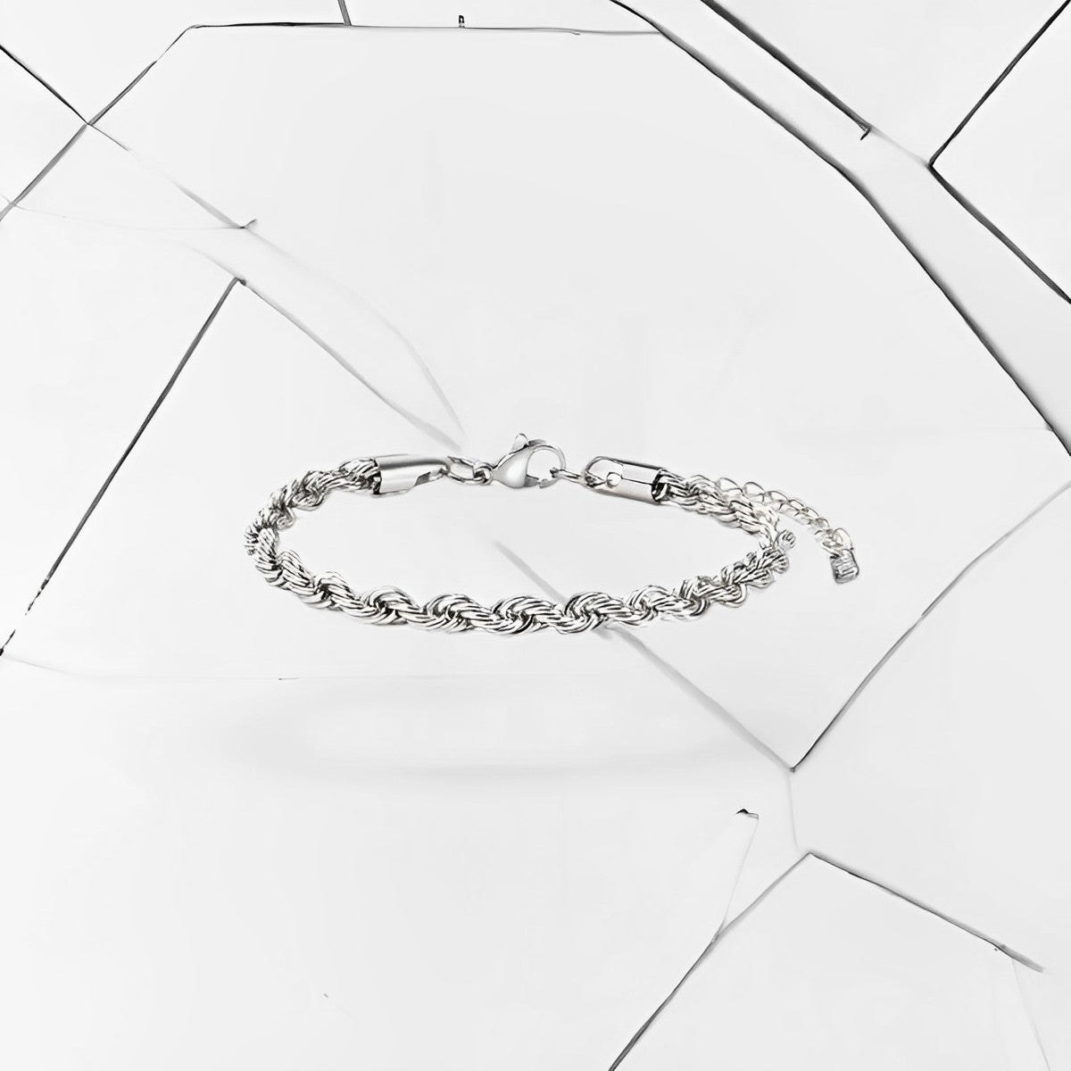 Rope Bracelet - Silver - Bltprf