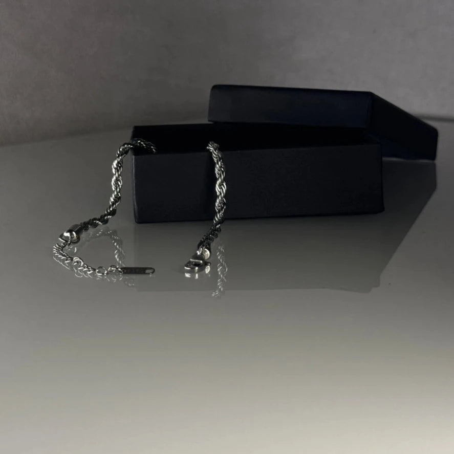 Rope Bracelet - Silver - Bltprf