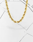 Rope chain - 18k Gold - Bltprf