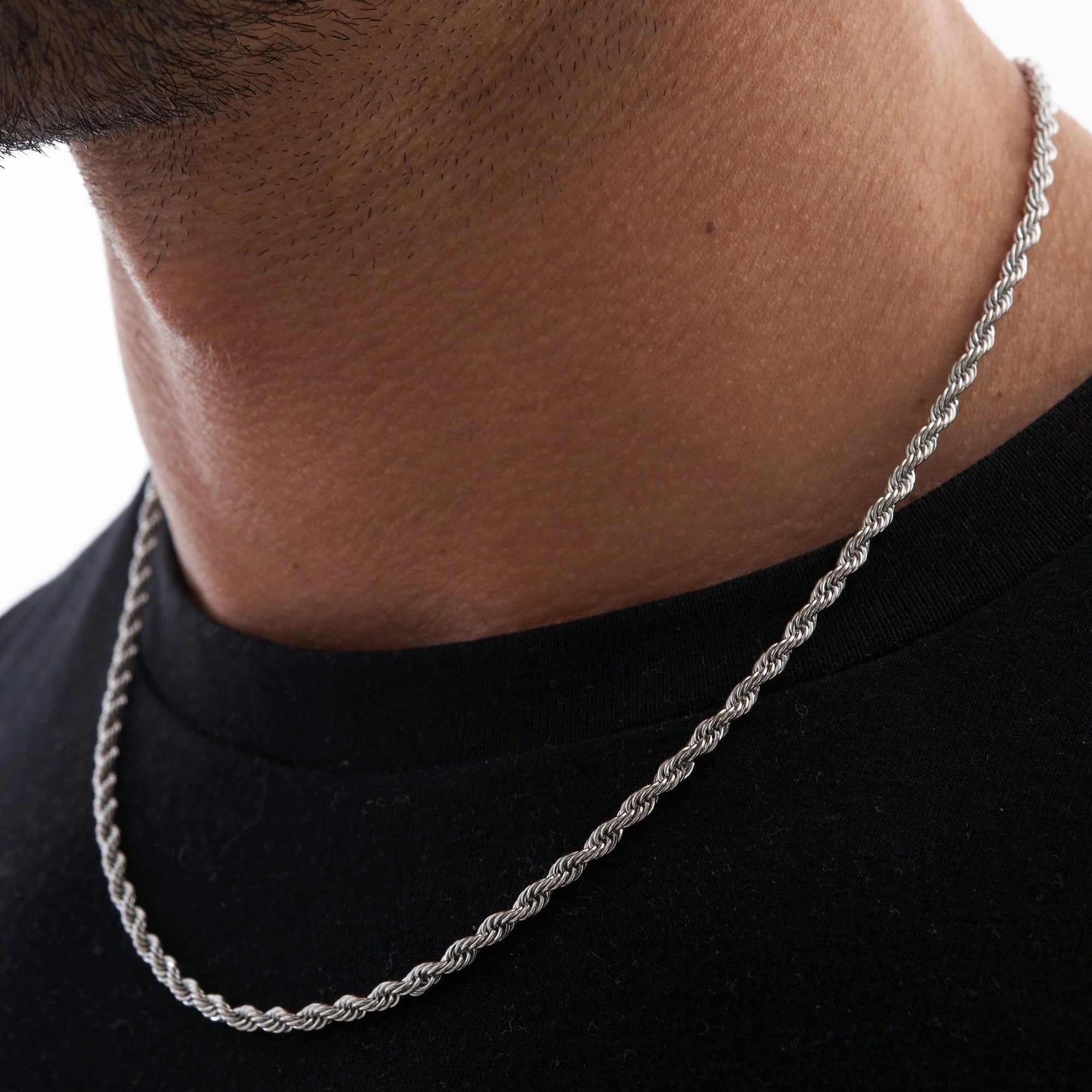 Rope Chain 3mm - Silver