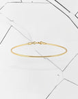 Round Snake Bracelet - 18k Gold - Bltprf