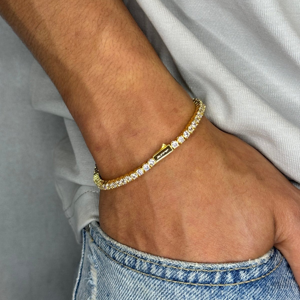 Tennis Bracelet - Gold - Bltprf