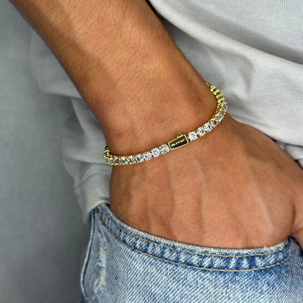 Tennis Bracelet - Gold - Bltprf