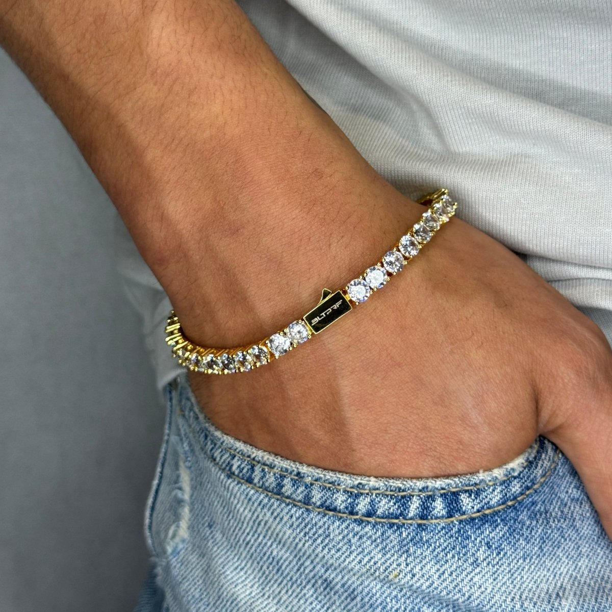 Tennis Bracelet - Gold - Bltprf