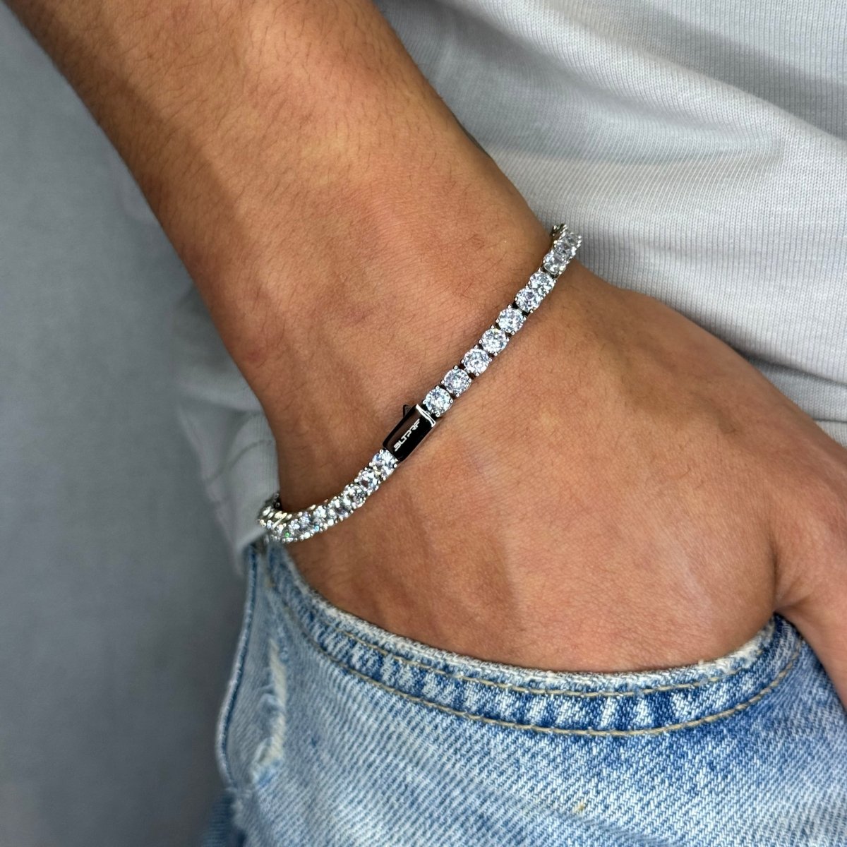 Tennis Bracelet - Silver - Bltprf