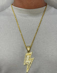 The Lightning Pendant Gold - Bltprf