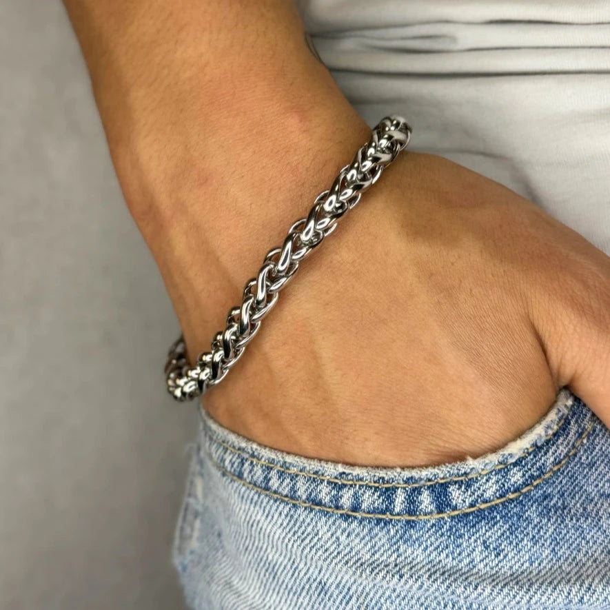 Wheat Bracelet - Silver - Bltprf