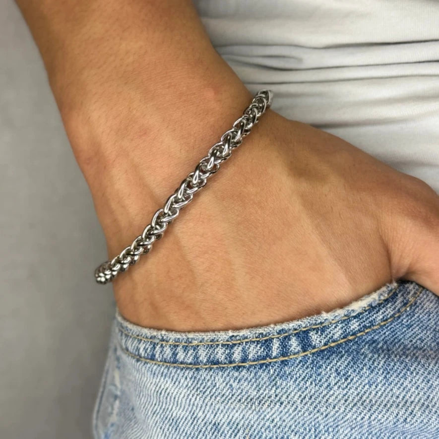 Wheat Bracelet - Silver - Bltprf