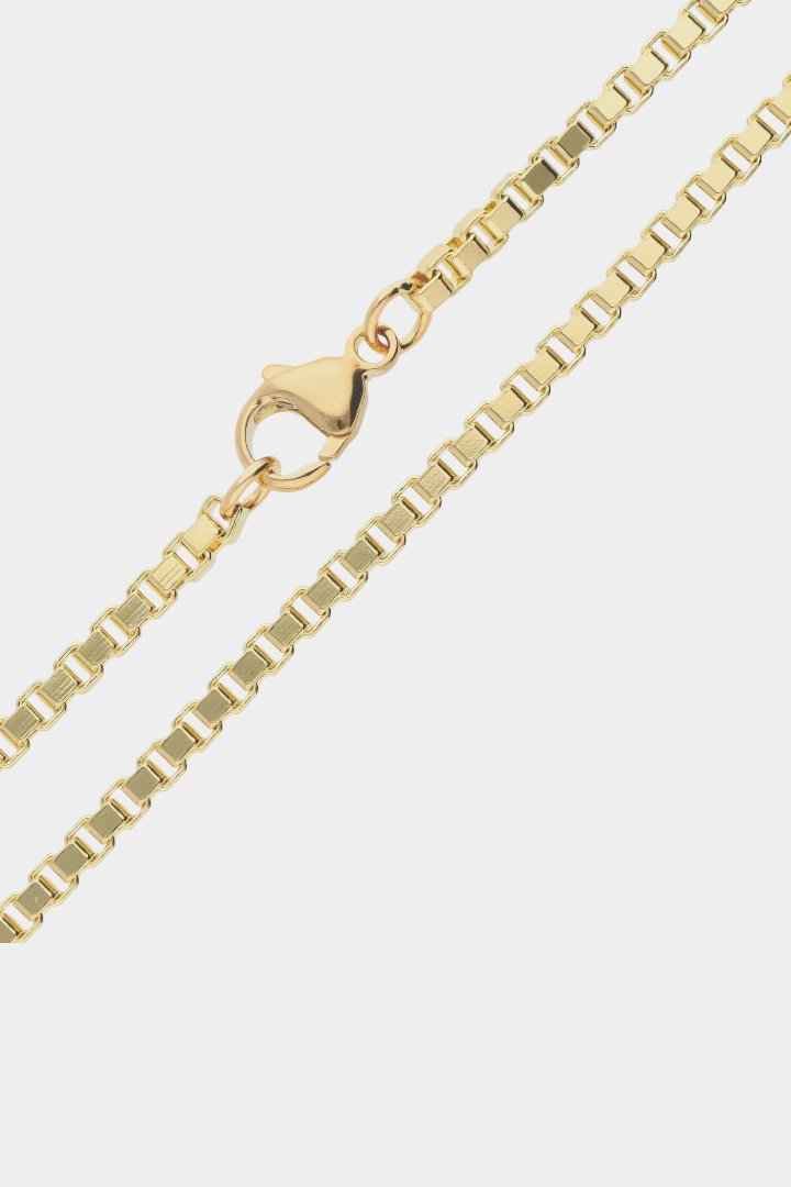 Box Chain 3mm - Gold - Bltprf