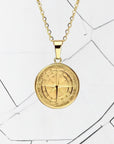 Compass Pendant + Necklace - Gold & Silver - Bltprf