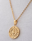 Compass Pendant + Necklace - Gold & Silver - Bltprf