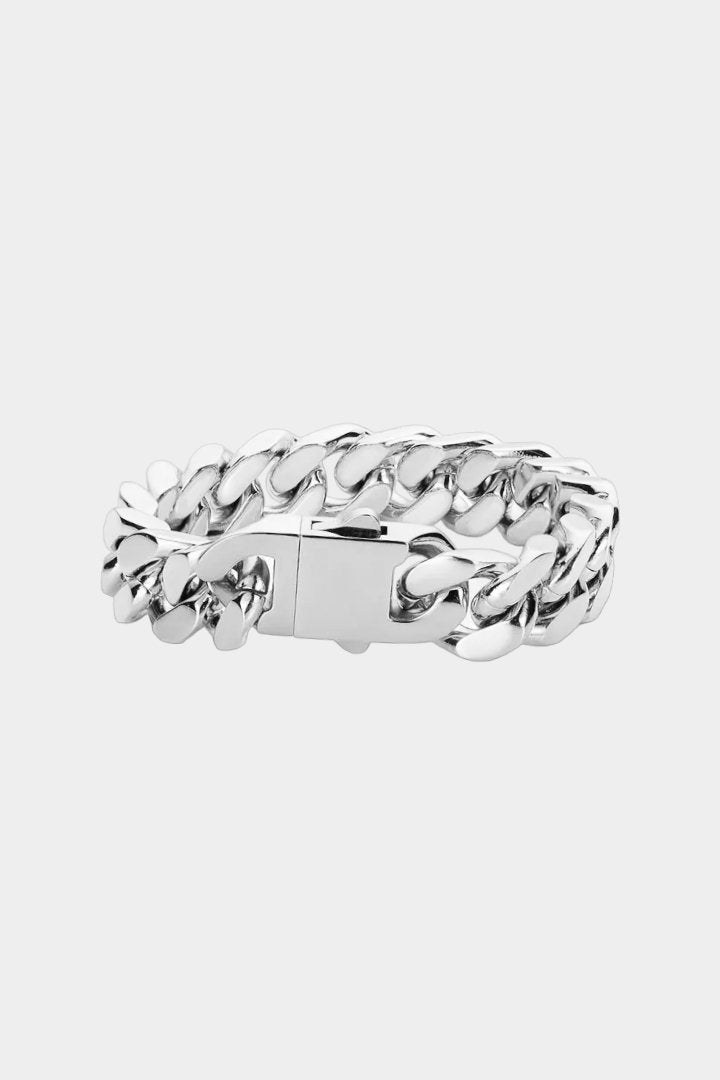 Heavy Cuban Bracelet - Silver - Bltprf