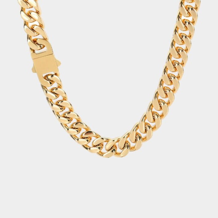 Heavy Cuban Necklace - Gold - Bltprf