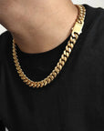 Heavy Cuban Necklace - Gold - Bltprf