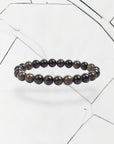 Lucky Bracelet - Gold Obsidian - Bltprf