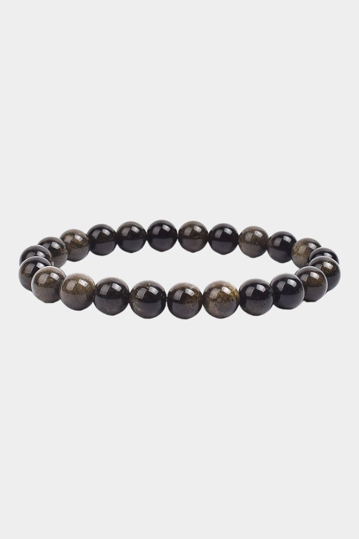 Lucky Bracelet - Gold Obsidian - Bltprf