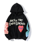 Lucky Me I See Ghosts Hoodie - Black - Bltprf