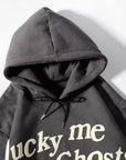 Lucky Me I See Ghosts Hoodie - Grey - Bltprf