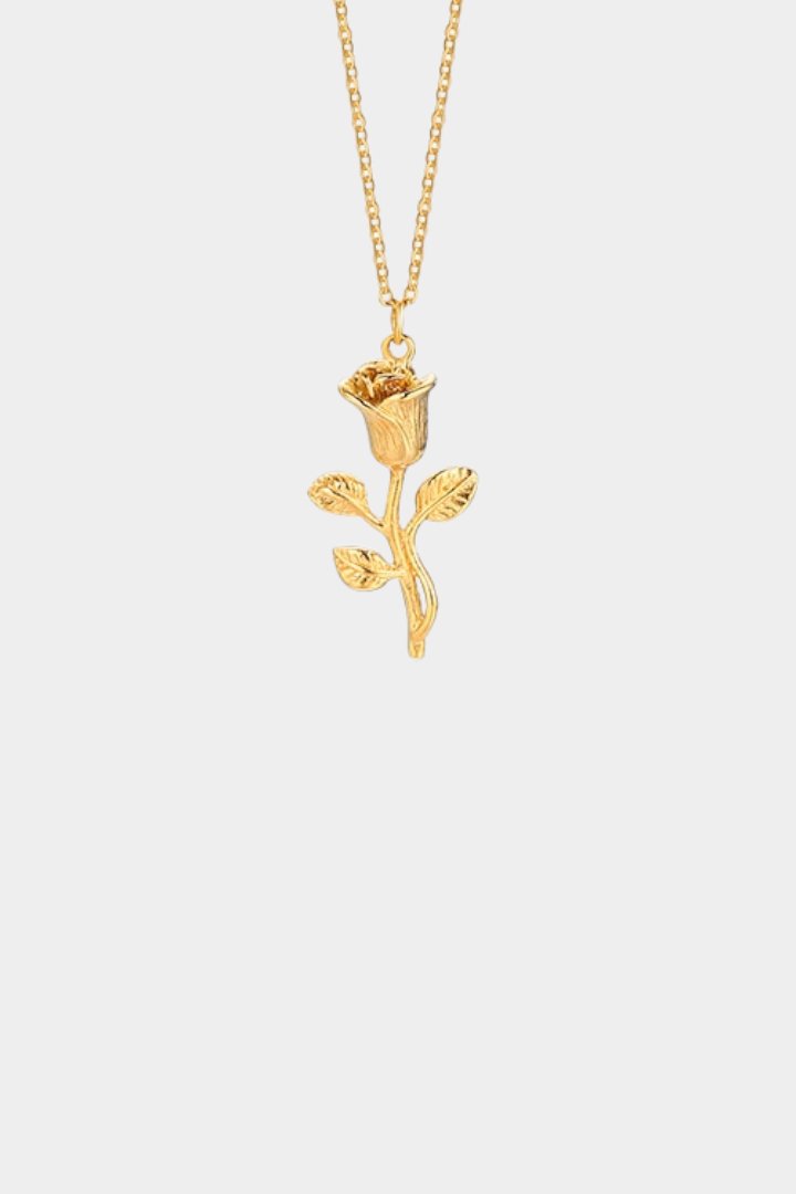 Rose Pendant - Gold - Bltprf