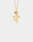 Rose Pendant - Gold - Bltprf