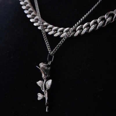 Rose Pendant - Silver - Bltprf