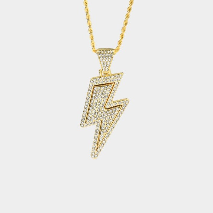 The Lightning Pendant Gold - Bltprf