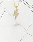 The Lightning Pendant Gold - Bltprf