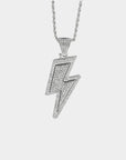 The Lightning Pendant Silver - Bltprf